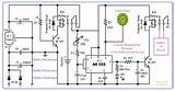 555 Timer Touch Activated Alarm Circuit Diagram
