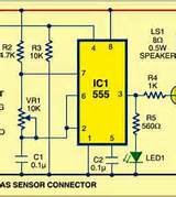 Simple Gas Leak Detector Circuit