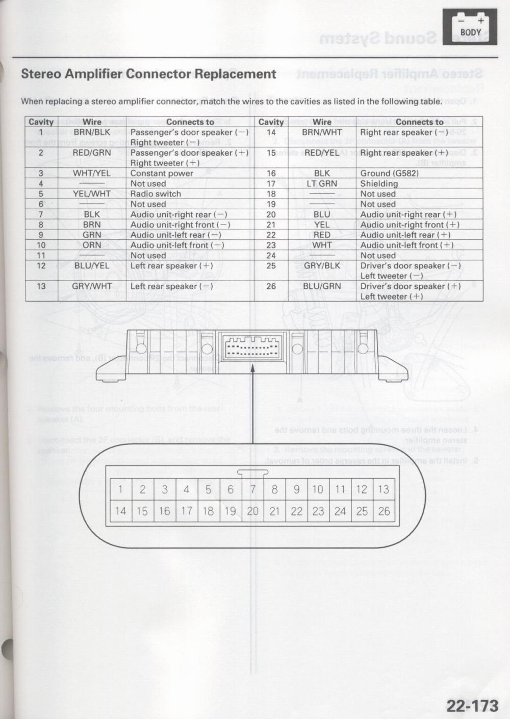 Acura Tl Bose Amp Wiring - Acura  Tl Car Stereo Amplifier Wiring Diagram Harness - Acura Tl Bose Amp Wiring