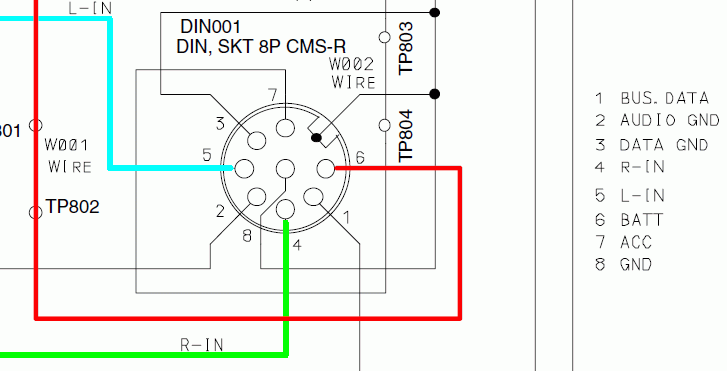 Alpine Car Radio Stereo Audio Wiring Diagram Autoradio connector wire