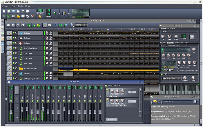 Recording Editing Computor Program