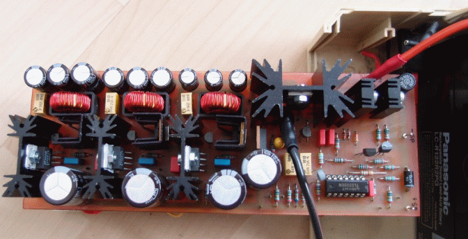 Solar charger circuit diagram for 12V lead-acid battery