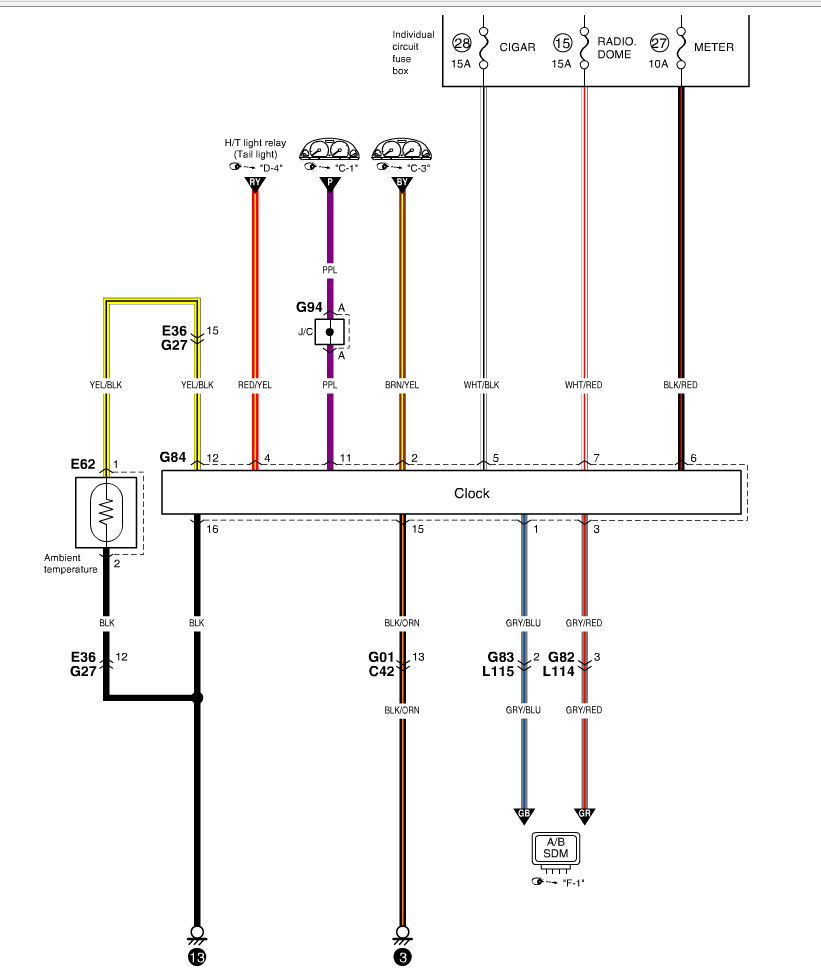 Suzuki Car Radio Stereo Audio Wiring Diagram Autoradio