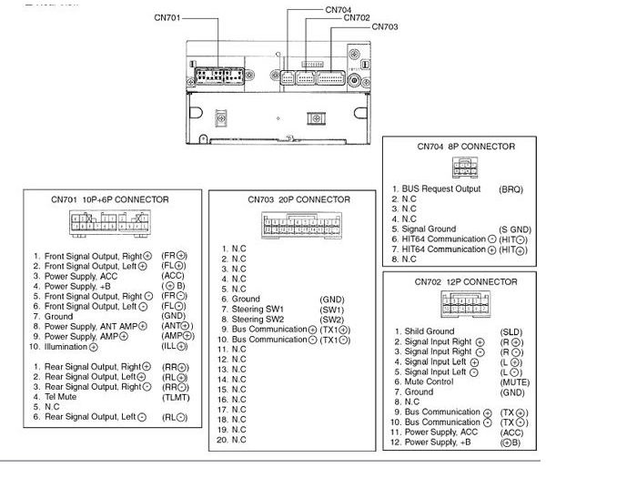 Toyota E7006 Backup Camera Wiring Diagram from www.tehnomagazin.com