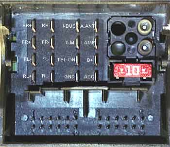 MERCEDES Car Radio Stereo Audio Wiring Diagram Autoradio connector wire