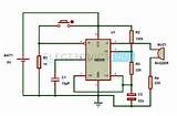 Panic Alarm Circuit Diagram: