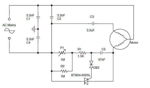 3 Speed Ac Fan Motor Wiring Diagram from www.tehnomagazin.com