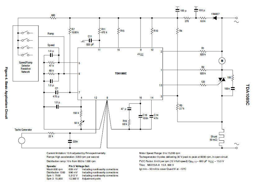 Washing Machine Motor Wiring Diagram from www.tehnomagazin.com