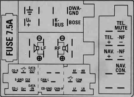 SEAT Car Radio Stereo Audio Wiring Diagram Autoradio ... 7 pin auto wiring diagram 