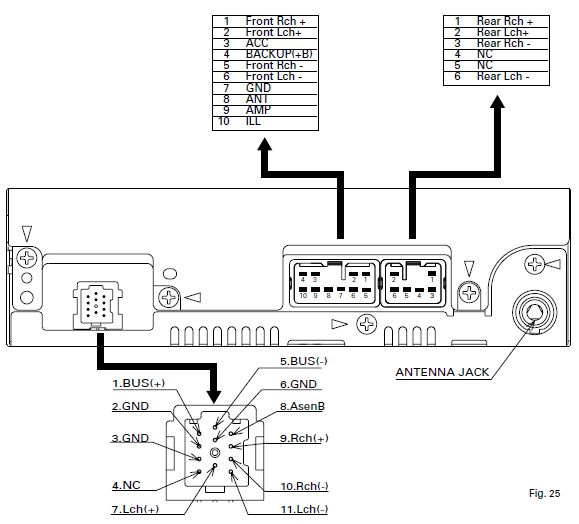 Daihatsu Car Radio Stereo Audio Wiring Diagram Autoradio