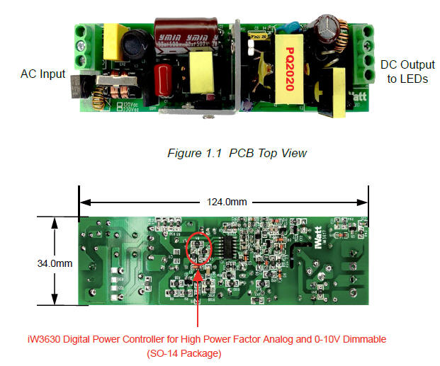 Dimmer for LED circuit diagram