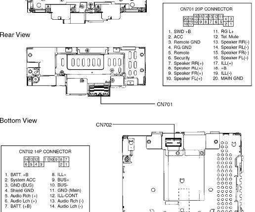 HONDA Car Radio Stereo Audio Wiring Diagram Autoradio ... sony cdx wiring harness 