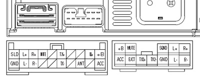 LEXUS Car Radio Stereo Audio Wiring Diagram Autoradio connector wire