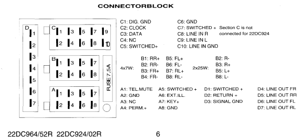 DODGE Car Radio Stereo Audio Wiring Diagram Autoradio connector wire  installation schematic schema esquema de conexiones stecker konektor  connecteur cable shema  Dodge B2 Wiring Diagram    TehnoMagazin.com