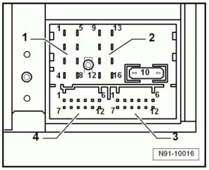 SKODA Car Radio Stereo Audio Wiring Diagram Autoradio ...