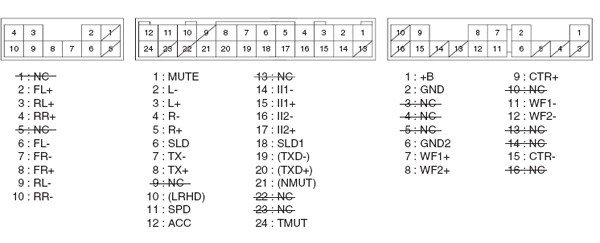 TOYOTA Car Radio Stereo Audio Wiring Diagram Autoradio ... pioneer deh 10 wiring diagram 